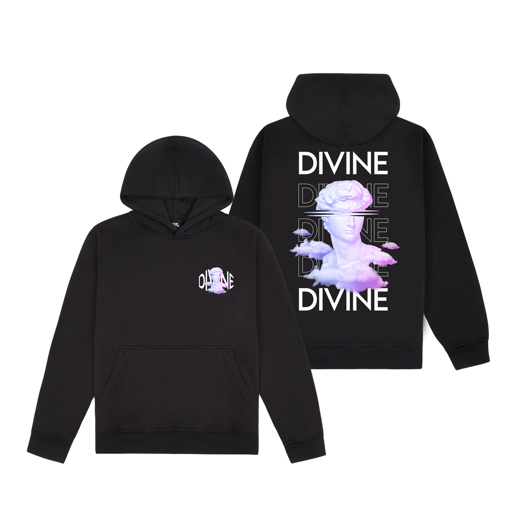 BIBLICAL DAVID HOODIE - BLACK