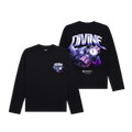 LIMITLESS LONG SLEEVE T SHIRT - BLACK