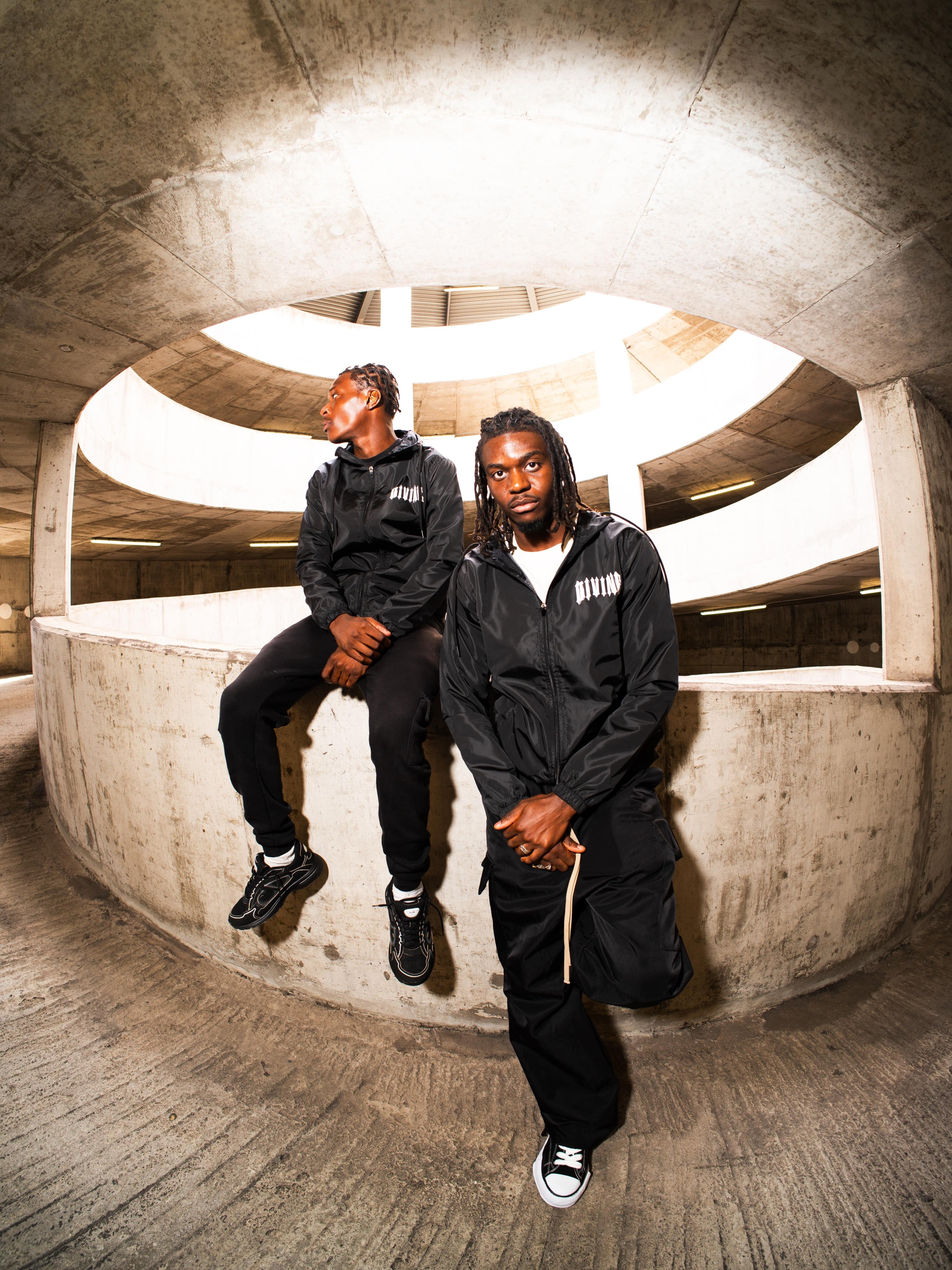 JACKPOT WINDBREAKER - BLACK