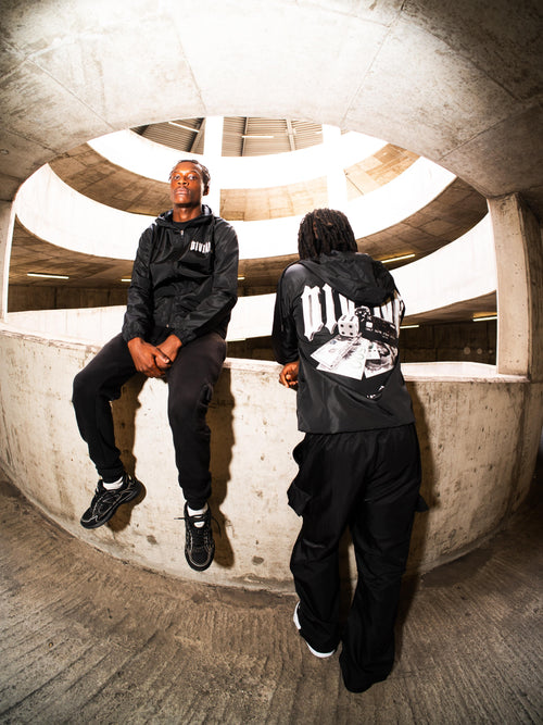 JACKPOT WINDBREAKER - BLACK