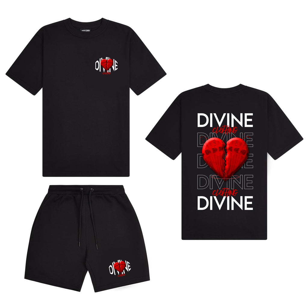 DESIRE SHORTS SET - BLACK