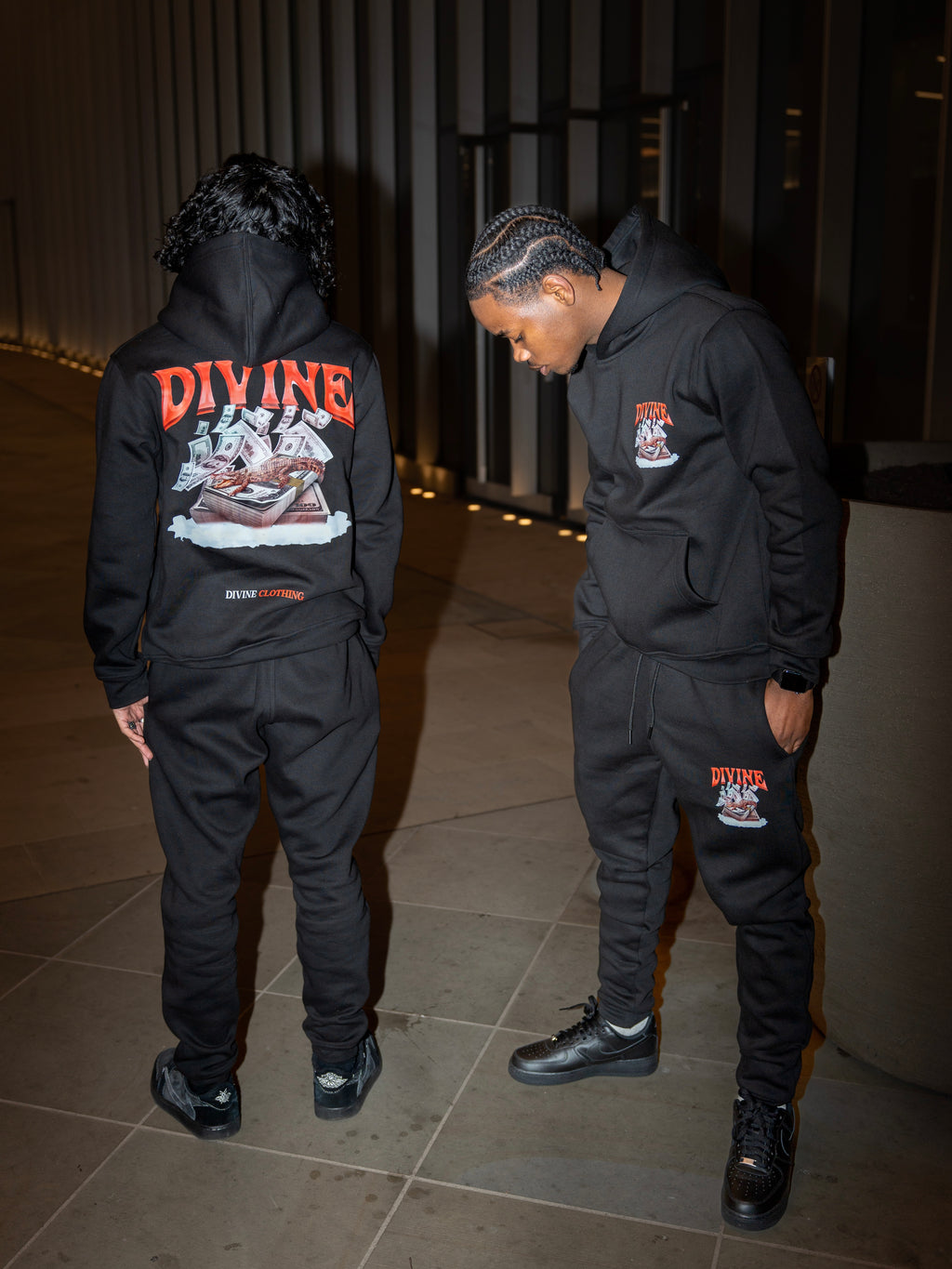 eye catching graphic streetwear tracksuit under £60