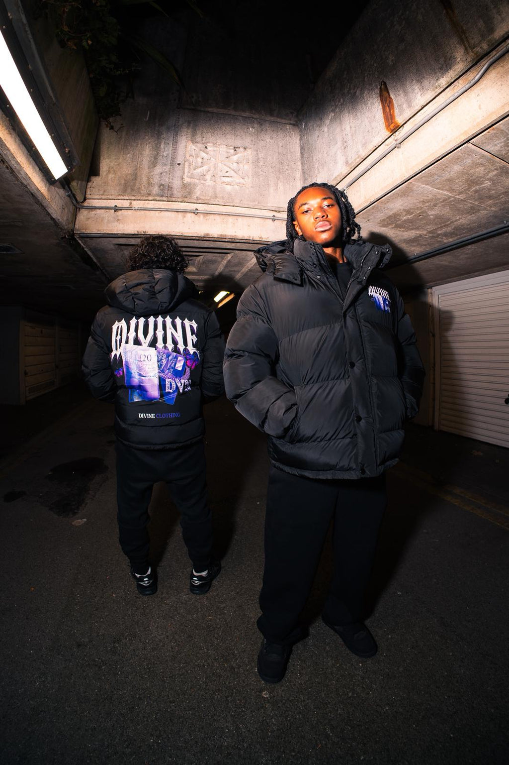 LEGACY PUFFER JACKET - BLACK