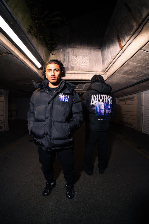 LEGACY PUFFER JACKET - BLACK