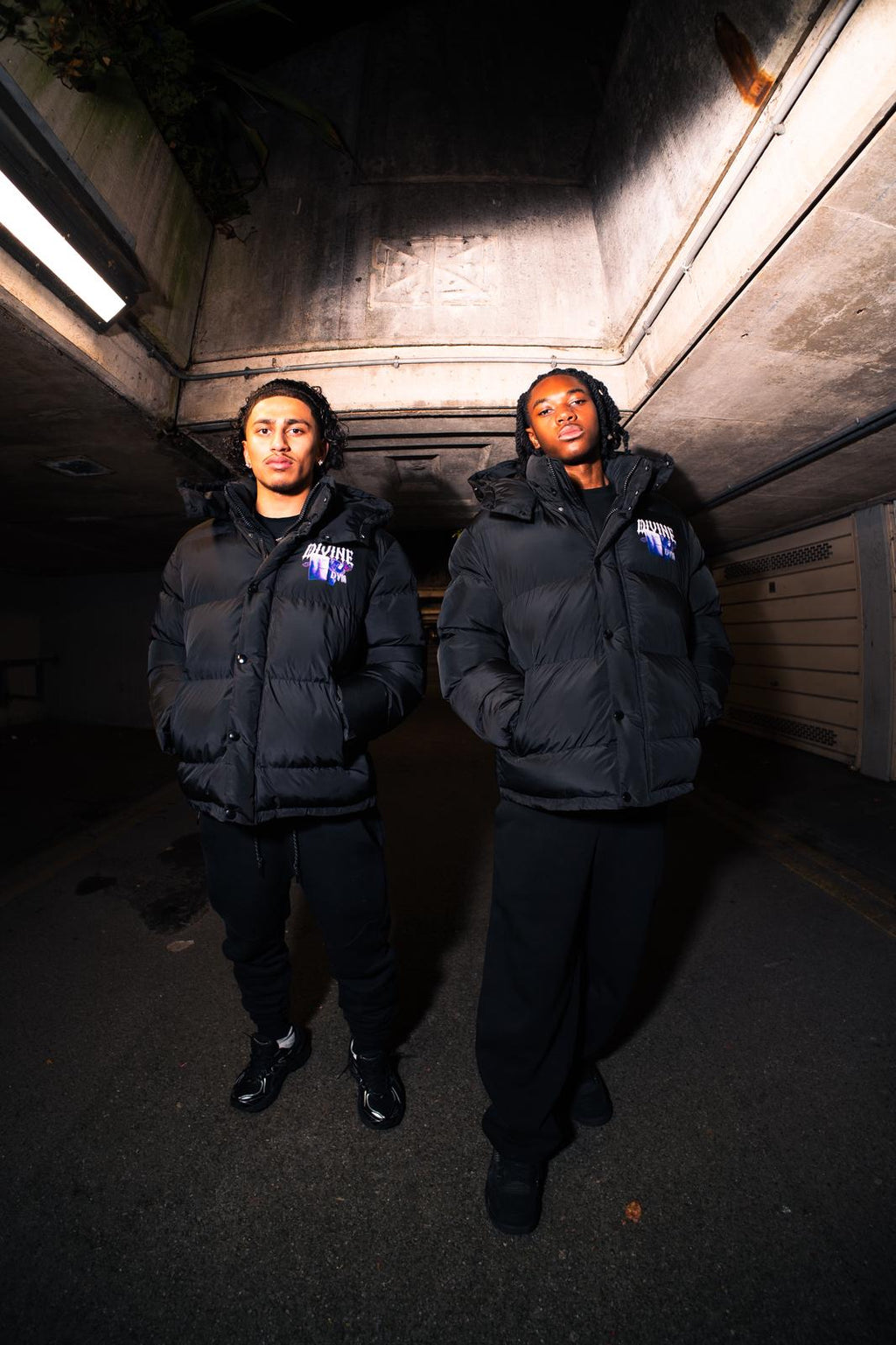 LEGACY PUFFER JACKET - BLACK