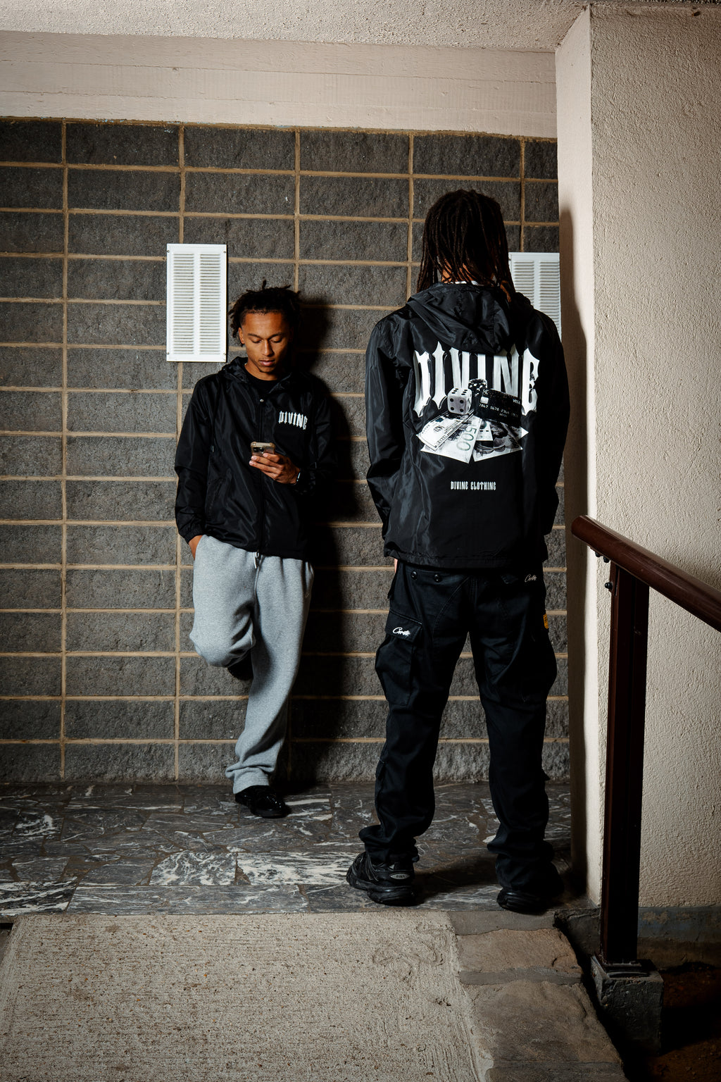 JACKPOT WINDBREAKER - BLACK