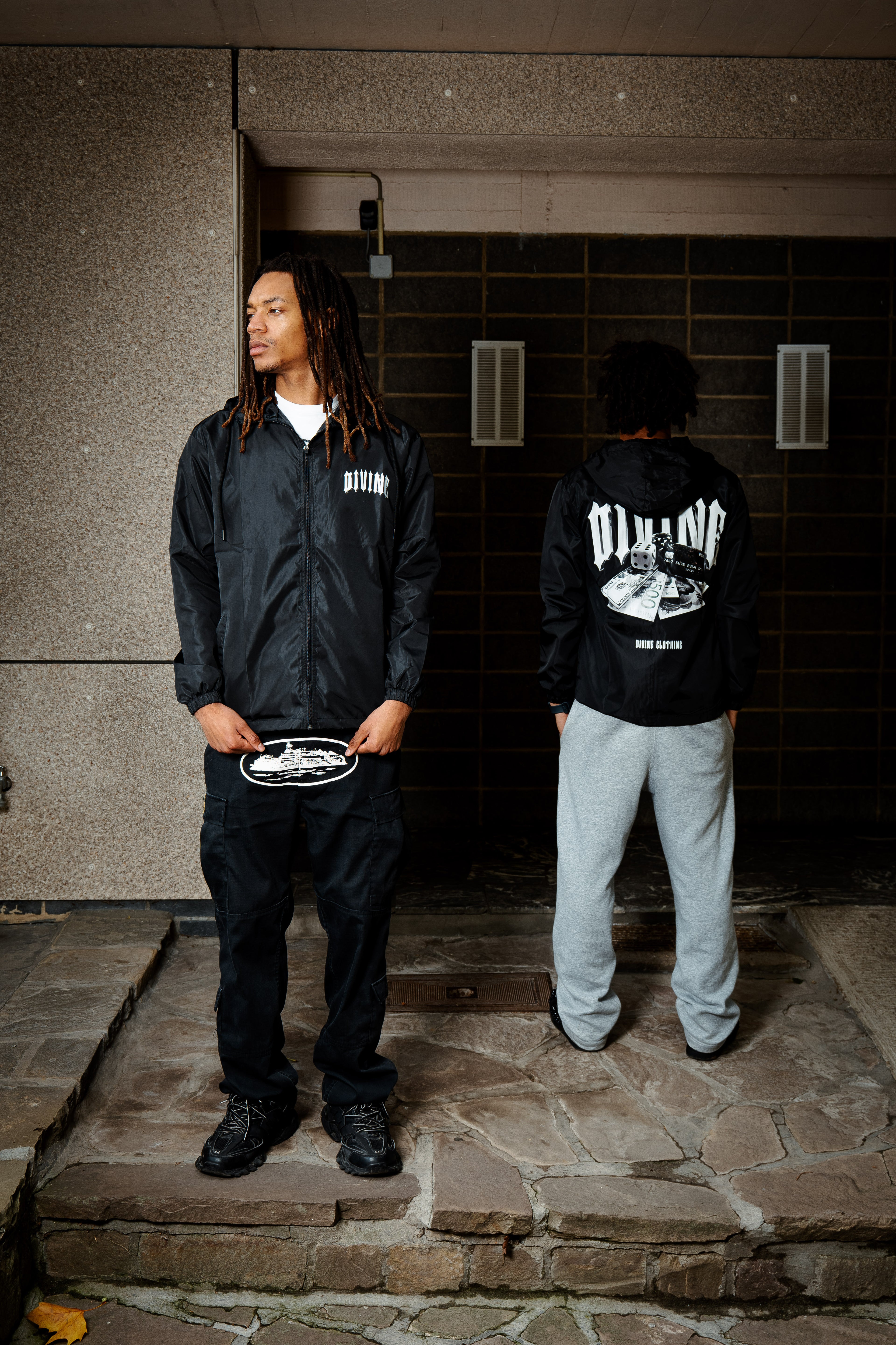 JACKPOT WINDBREAKER - BLACK