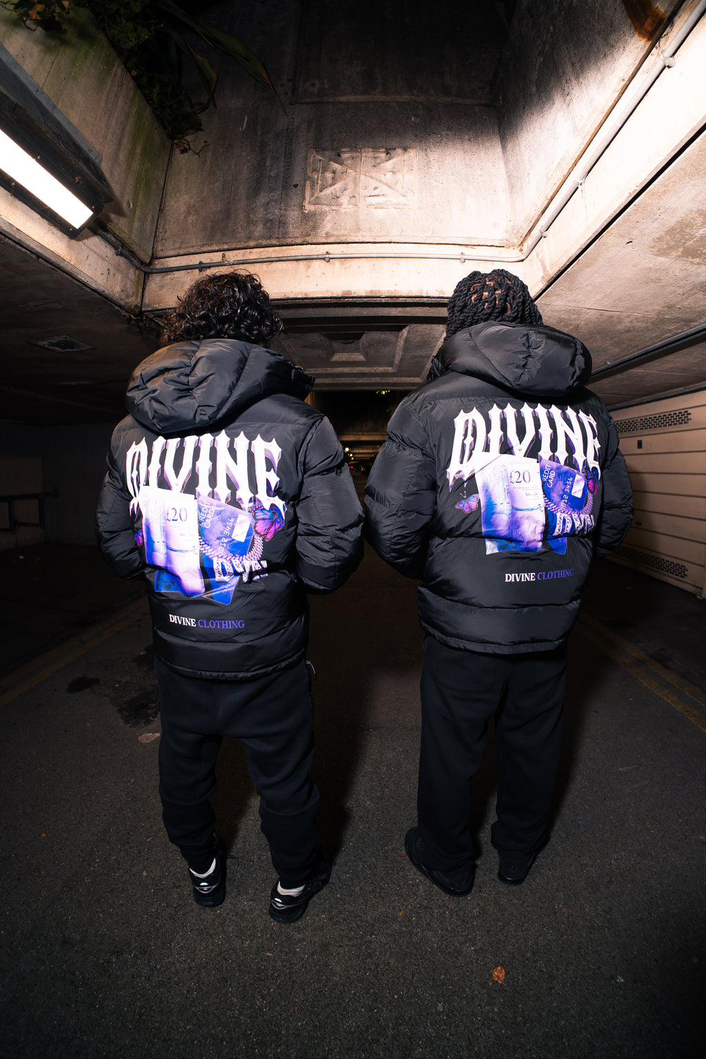 LEGACY PUFFER JACKET - BLACK