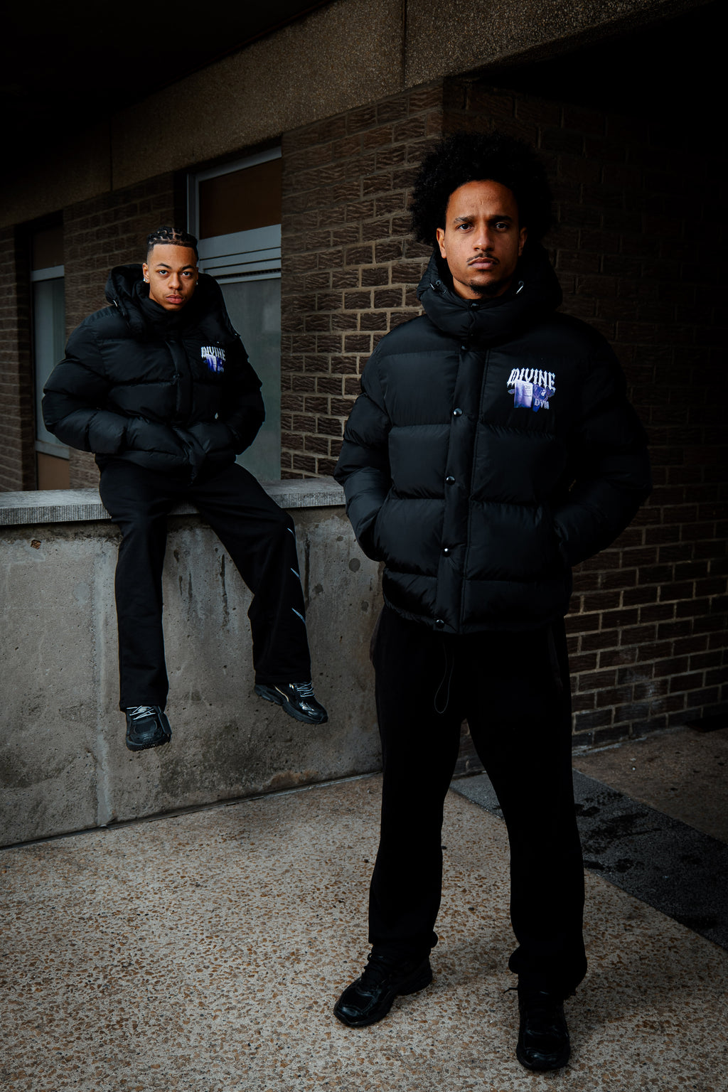 LEGACY PUFFER JACKET - BLACK