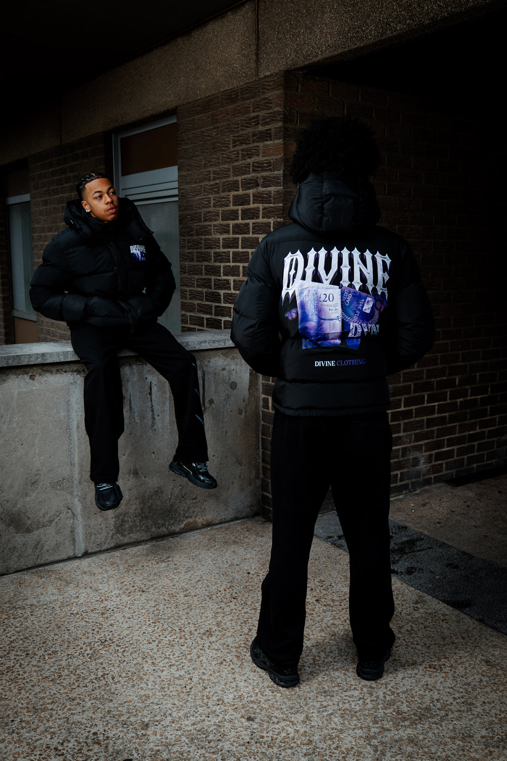 LEGACY PUFFER JACKET - BLACK