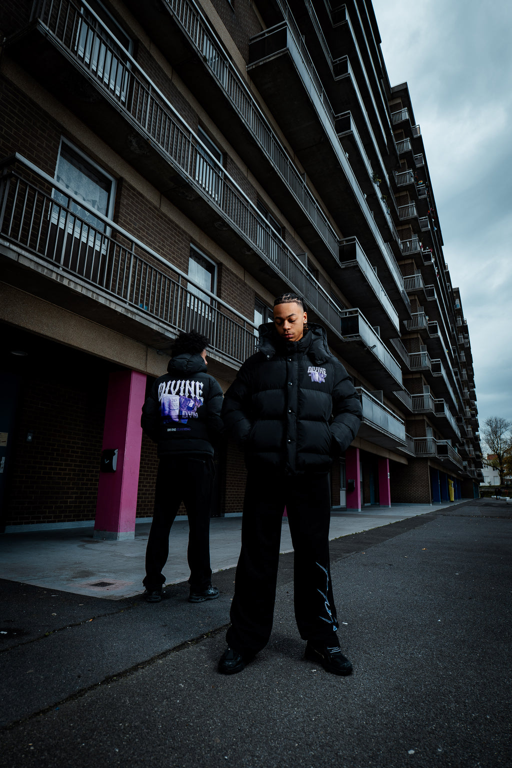 LEGACY PUFFER JACKET - BLACK