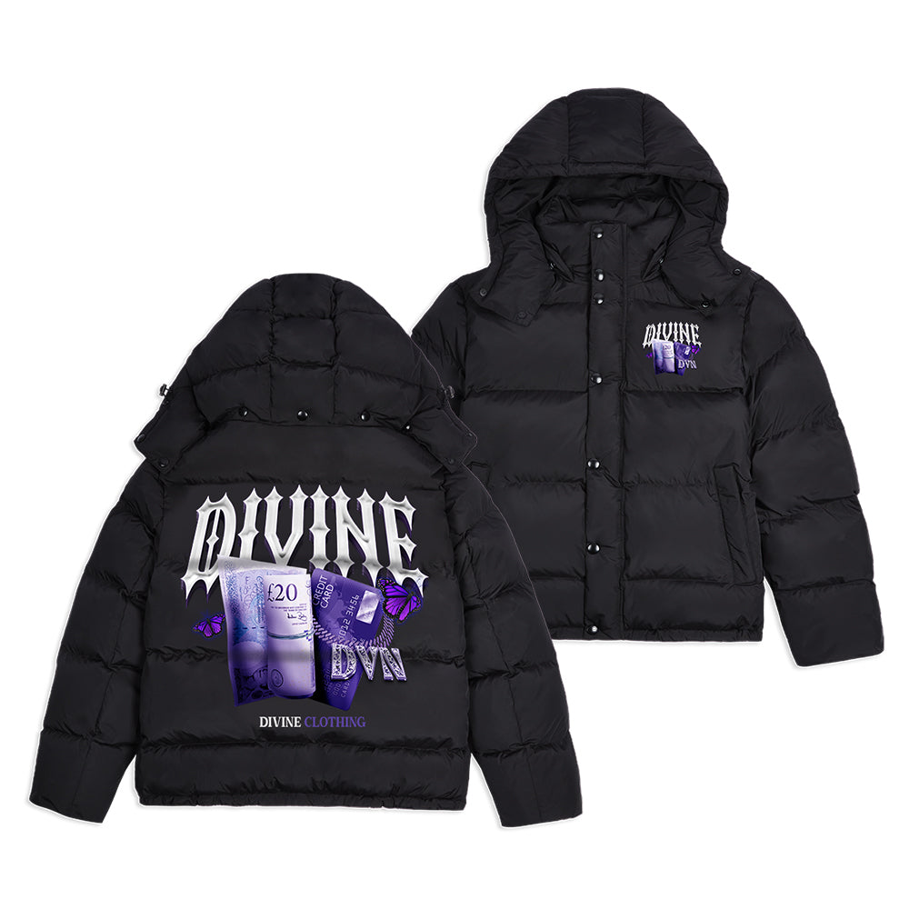 LEGACY PUFFER JACKET - BLACK