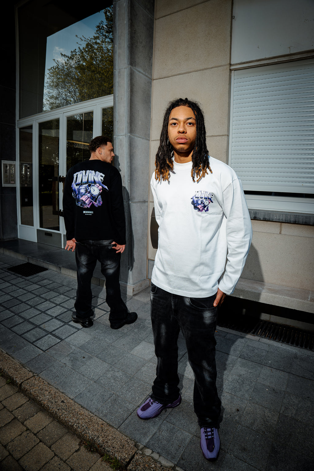 LIMITLESS LONG SLEEVE T SHIRT - WHITE