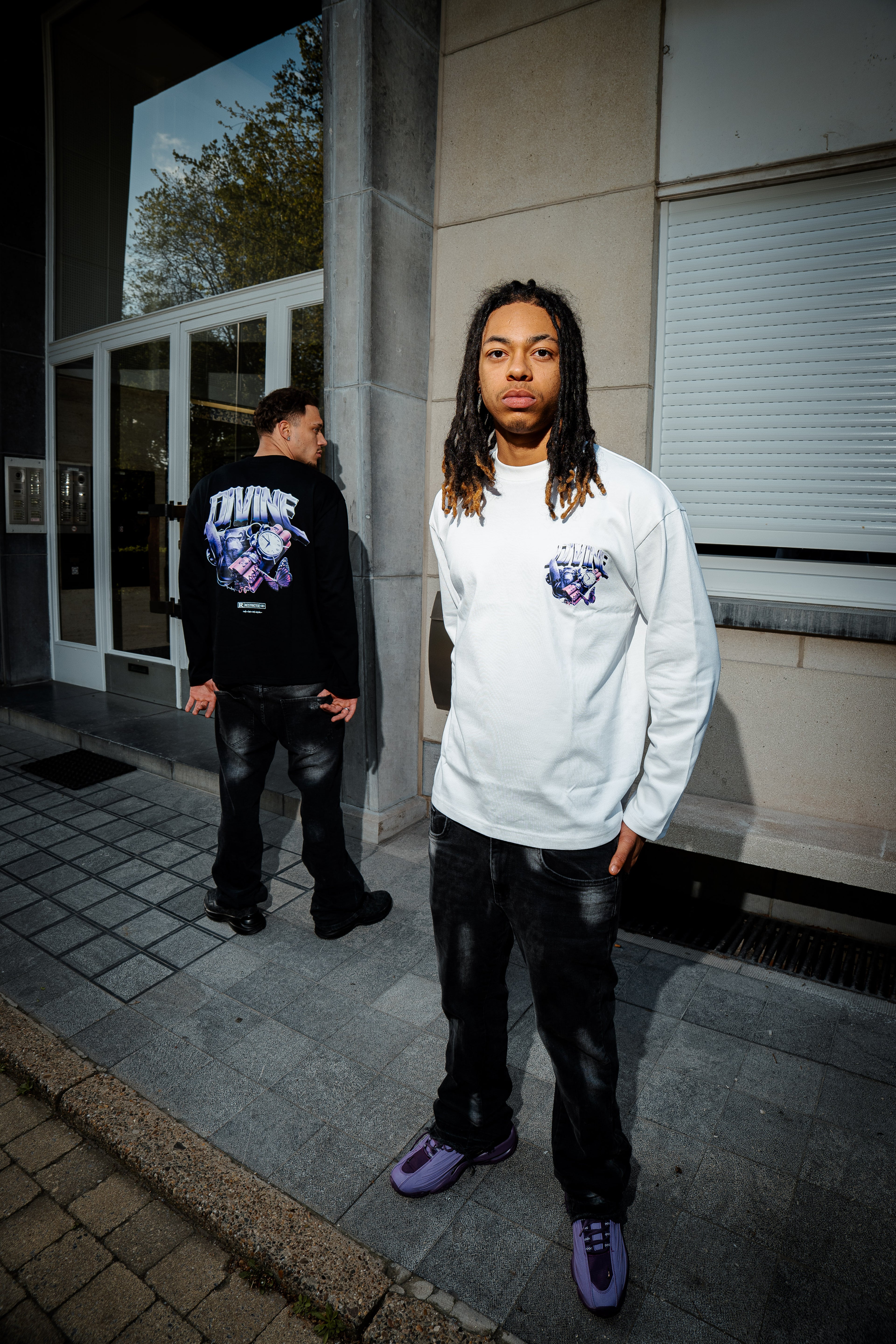 LIMITLESS LONG SLEEVE T SHIRT - WHITE